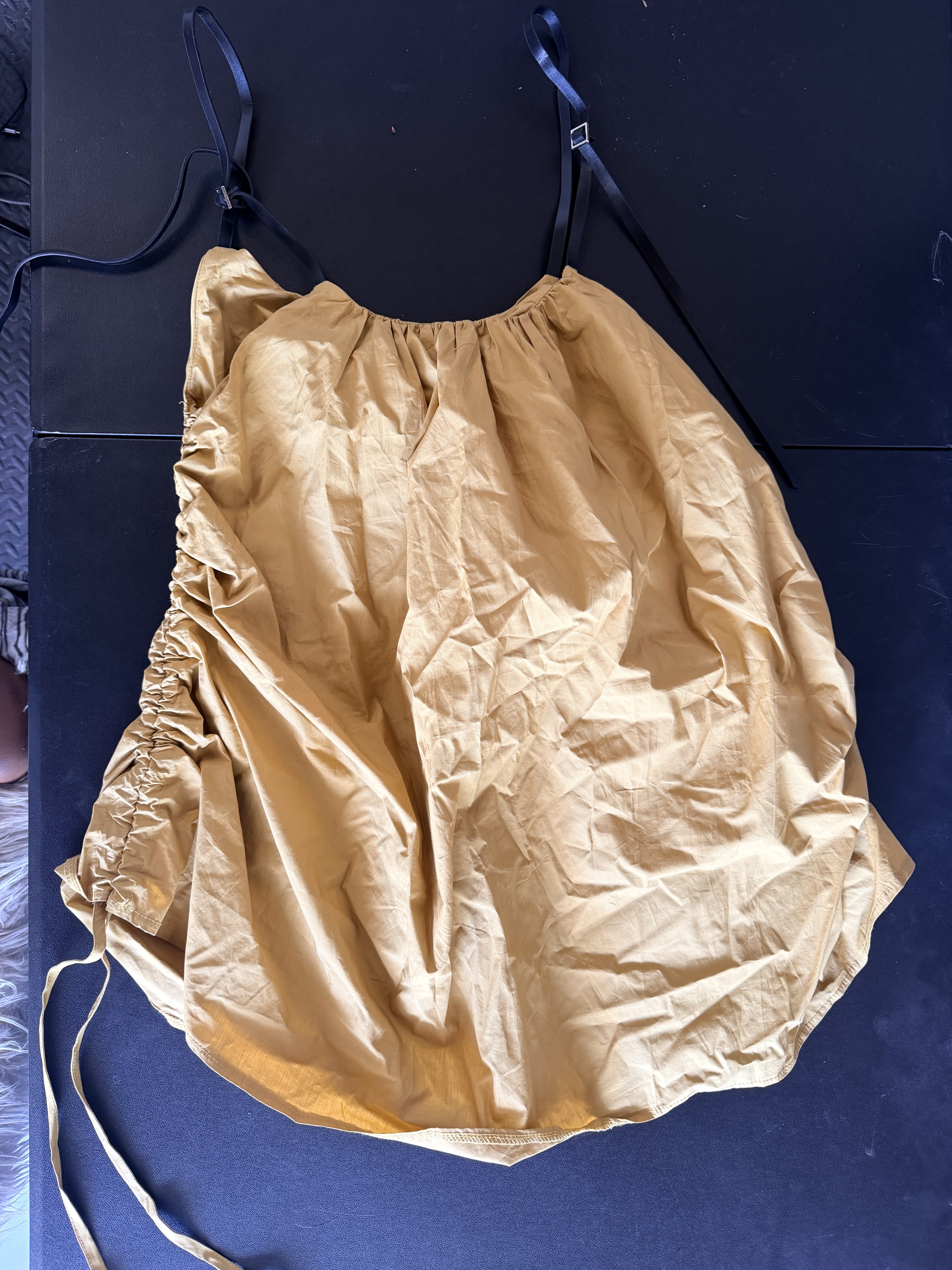 QIQI fabric Adjustable Avant-Garde Parachute Top/Skirt